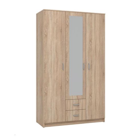 Hana Sonoma 120x52x205cm Wardrobe