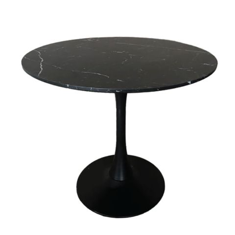 Soltero 02-0530 Black Marble Indoor Dining Table