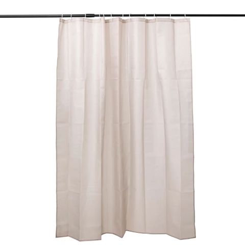 5 Five Colorama 180x200cm Beige Bath / Shower Curtain