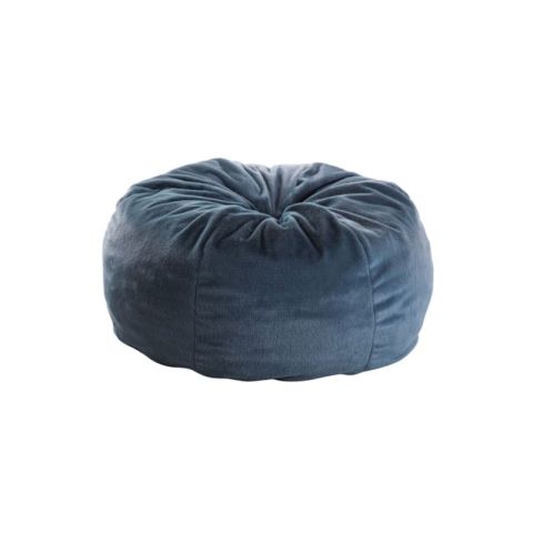 Tico Luxury Anthracite Artificial Fur Indoor Bean Bag