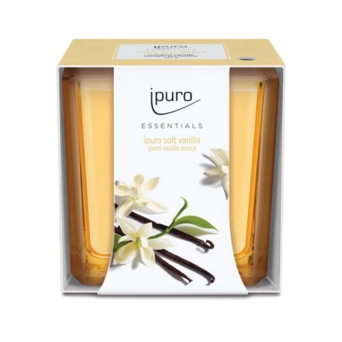 Ipuro Essentials Soft Vanilla 125gr Decorative Candle