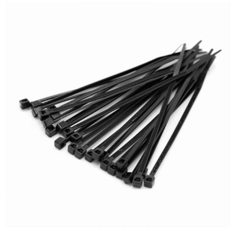 Elematic 430x4.5mm Black Cable Ties