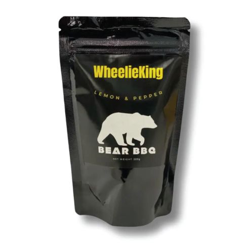 Bear BBQ  Wheelie King – Lemon & Pepper 220g