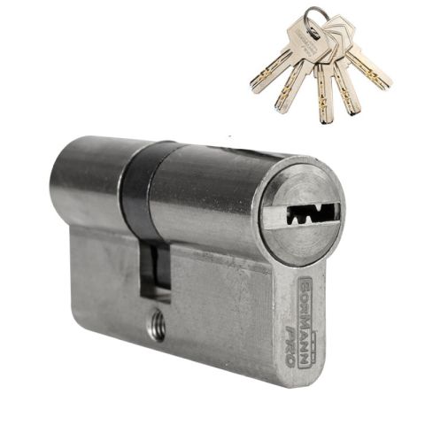 Bormann BLK1070 54mm Silver Cylinder Lock