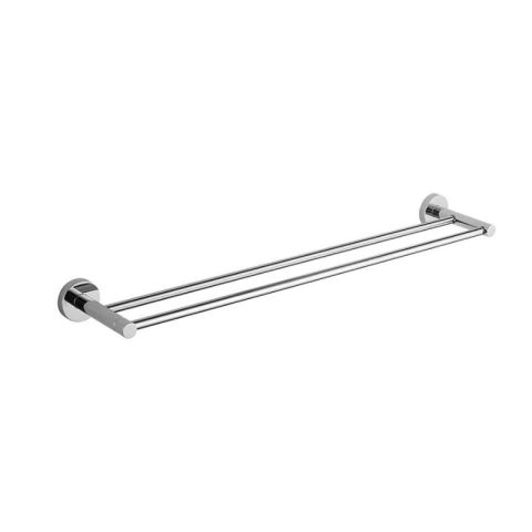 Bormann BTW9000 Chrome 64.5x12x5.2cm Towel Rail (Double)