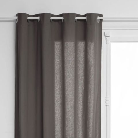 Atmosphera Anjali Dark Grey 135x240cm Curtain