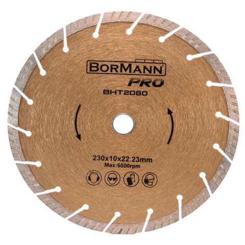 Bormann BHT2080 Diamond Disc Slant Turbo 230mm