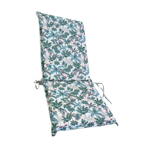 Max (66+47)x48x5cm Pattern Fabric Garden High Back Cushion (001066)