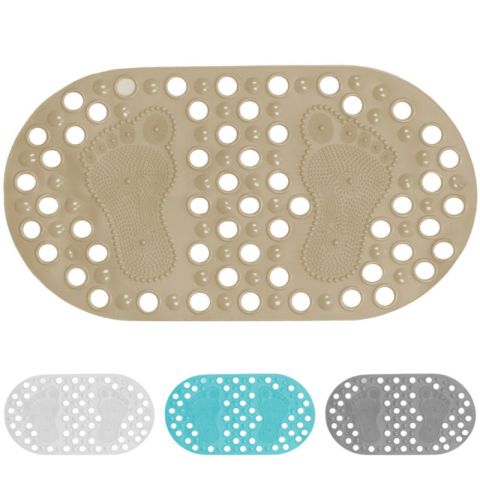 VS VC2076 70x40cm Foot Pads Design PVC Shower Mat