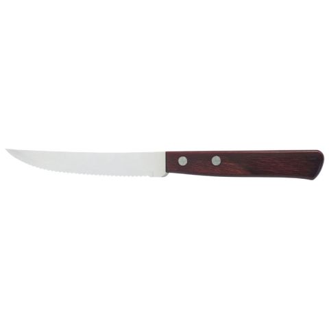 VS Tramontina Dynamic 21.5cm Wood Grip Stainless Steel Knife