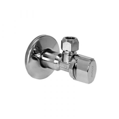 Arco/ Albertoni Chrome Decorative Corner Valve 1/2x3/8"