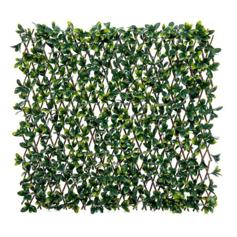 Bayberry Leaves PVC Green Brown 100x200cm Willow Garden Screen Trellis