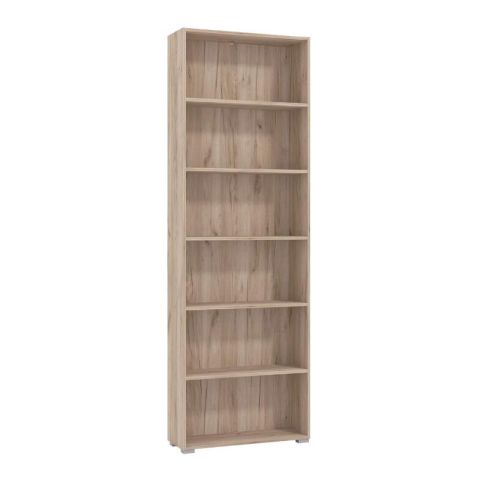 Bookcase Tomar 11011441 Grey Oak 70x24.5x211.5cm