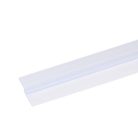 Kinzo Bottom Seal Rubber Weatherstrip 1m Clear Draught Excluders & Seals
