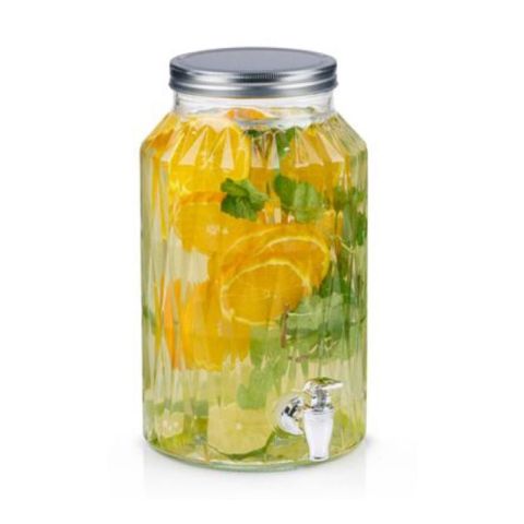 Ed 5.5L Transparent Beverage & Drink Dispenser