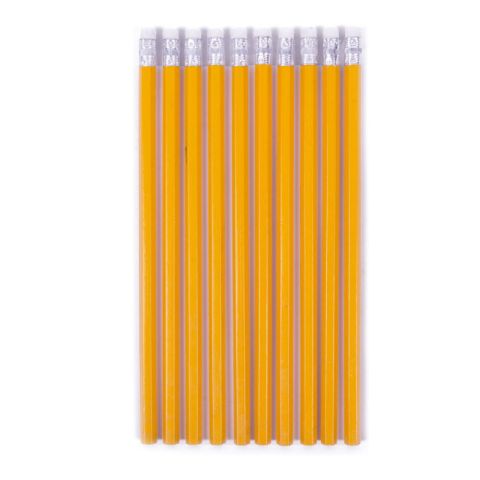 Top Write 12pcs Pencils With Eraser