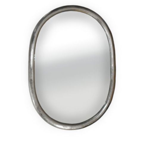 Liscio 71x4x53cm Aluminum Silver Mat Wall Mirror