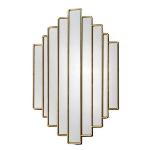 Harmony 51.5x80cm Metal Gold Wall Mirror