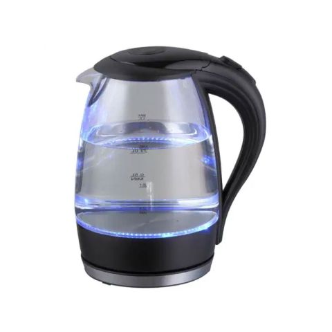 Matestar MAT-1748BK 1.7L Black Transparent 2200W Electric Kettle