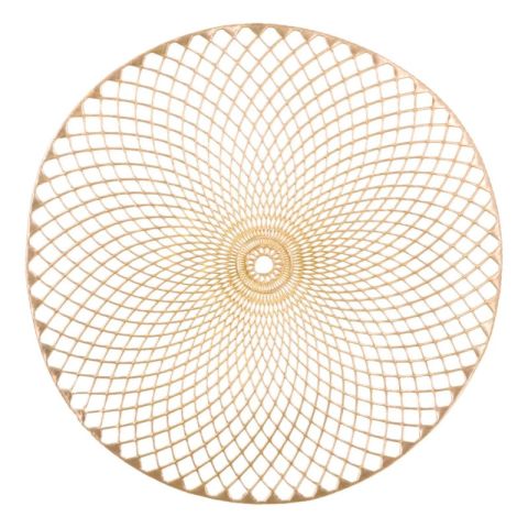 Atmosphera Gold 38cm Placemat