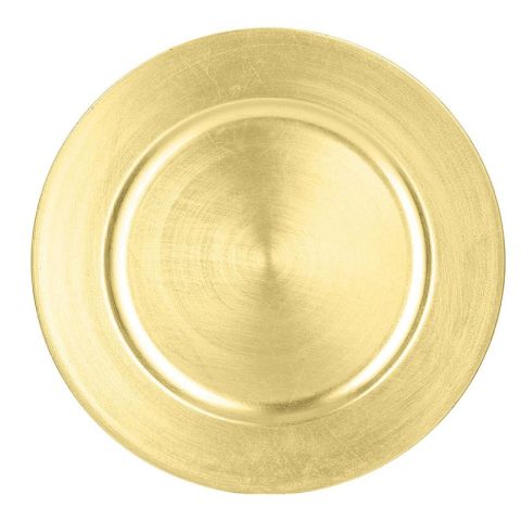 Atmosphera Gold Christmas Plate