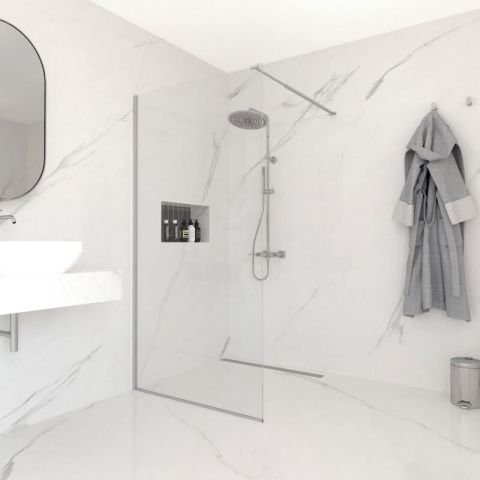 Mika-6 6209950005 90x190cm Shower Enclosure