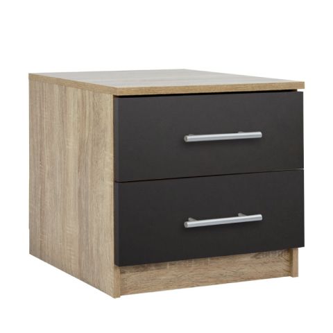 Home Sonoma Grey 48x40x41cm Nightstand