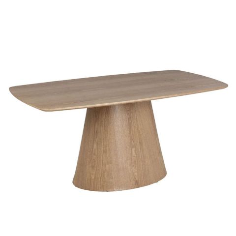 Malone 02-0578 Veneer Oak Natural Indoor Dining Table