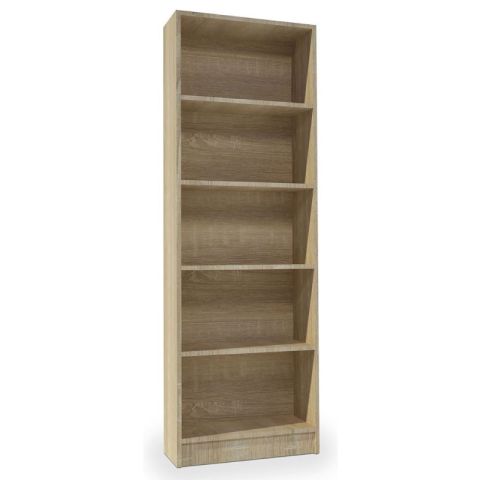 Bookcase Adorno 24-038 Sonoma 59x22x183cm