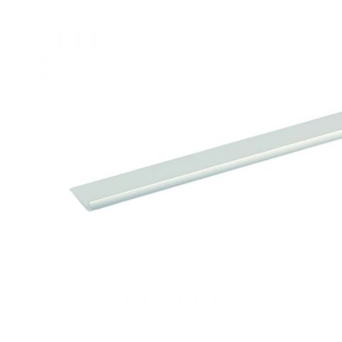 J-Shaped Arcansas 22mmx1m Anodized Aluminum Profile