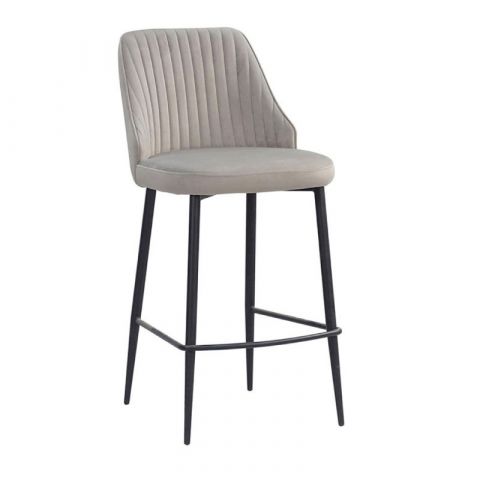 King 26-0057 Beige Black Stool