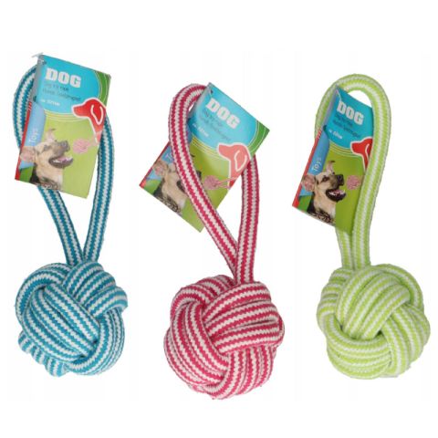 Lifetime CT Dog 3Ass Play Rope Pet Toy