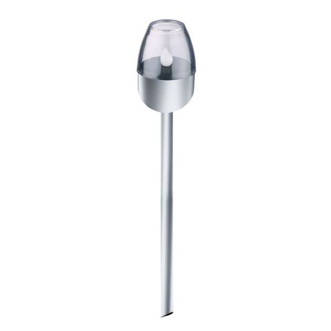 Grundig Silver 6x38cm Solar Outdoor Lighting