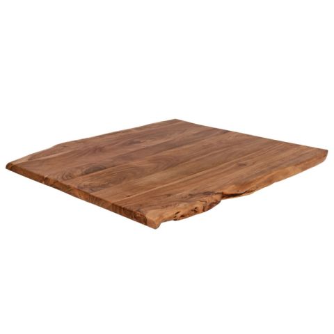 Home HM8464.11 Solid Acacia Wood 80cm Table Top